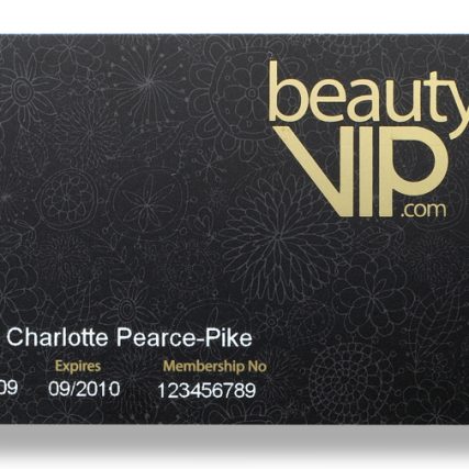 Pre-Printed VIP-Membership card