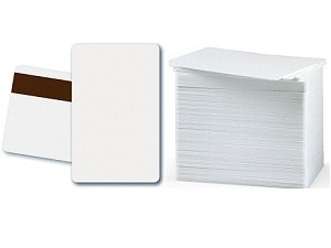 Magnetic stripe swipe cards