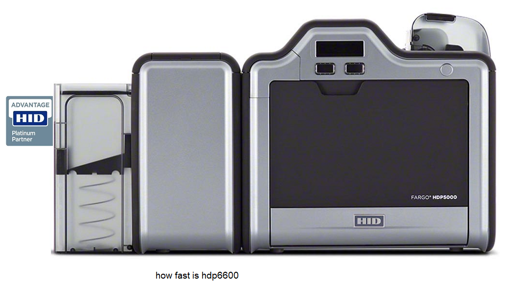 A image of Fargo hdp6600 printer for fast printing of id cards.