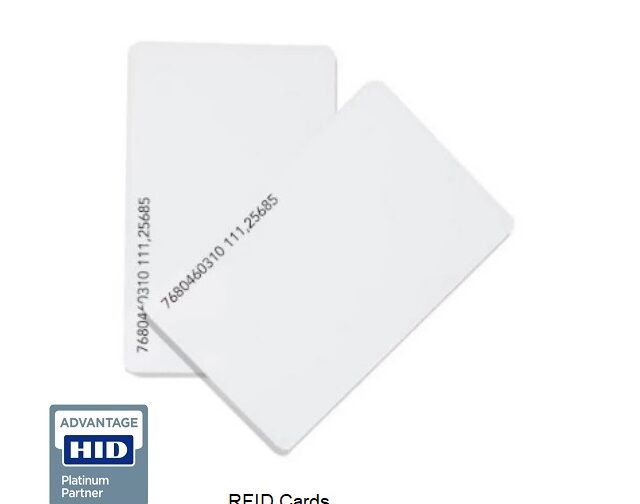 The 125khz RFID pvc card